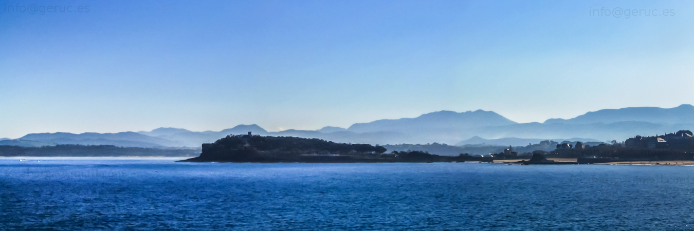 Coastal landscape in Cantabria